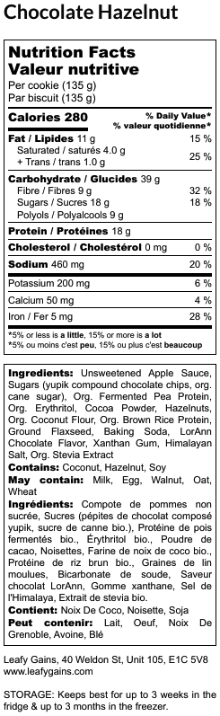 Leafy Gains Chocolate Hazelnut (12)
