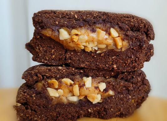 Leafy Gains Peanut Butter Cup Cookies (12)